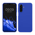 kwmobile Hülle kompatibel mit Samsung Galaxy A17 4G / 5G Hülle - Silikon Handy Case - Handyhülle weiche Oberfläche - kabelloses Laden - Baltik Blau Baltik Blau  