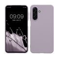 kwmobile Hülle kompatibel mit Samsung Galaxy A17 4G / 5G Hülle - weiches TPU Silikon Case - Cover geeignet für kabelloses Laden - Lavendel Lavendel  