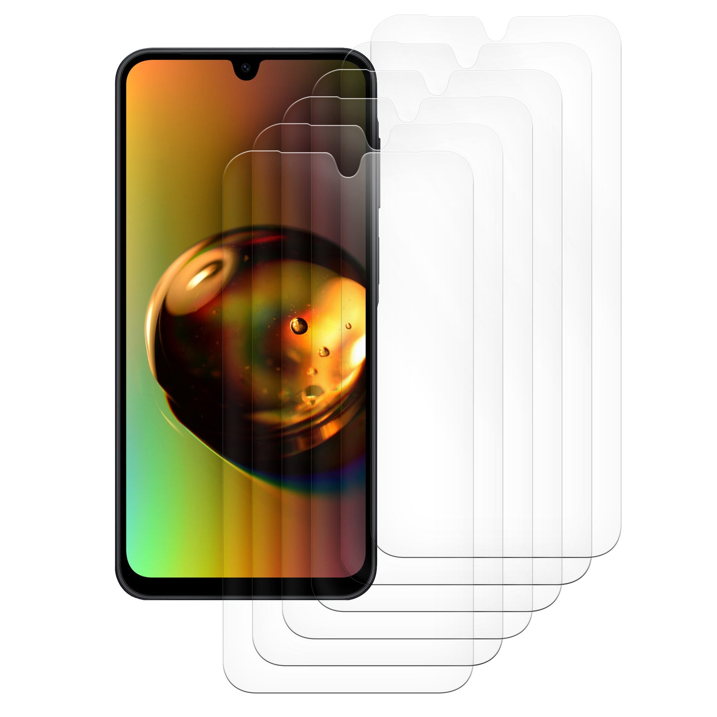 6x Folie kristallklar für Samsung Galaxy A17 4G / 5G