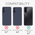 3x Displayschutzfolie matt kompatibel mit Samsung Galaxy A17 4G / 5G
