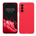 kwmobile Handyhülle kompatibel mit Samsung Galaxy A17 4G / 5G Hülle - Handy Case aus weichem Silikon in Neon Pink Neon Pink  