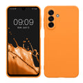 kwmobile Handyhülle kompatibel mit Samsung Galaxy A17 4G / 5G Hülle - Handy Case aus weichem Silikon in Fruity Orange Fruity Orange  