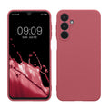 kwmobile Handyhülle kompatibel mit Samsung Galaxy A16 5G Hülle - Handy Case aus weichem Silikon in Dark Rose Dark Rose  