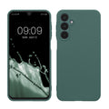 kwmobile Handyhülle kompatibel mit Samsung Galaxy A16 5G Hülle - Handy Case aus weichem Silikon in Blaugrün Blaugrün  