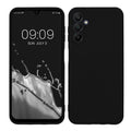 kwmobile Handyhülle kompatibel mit Samsung Galaxy A14 5G Hülle - Handy Case aus weichem Silikon in Schwarz Schwarz  