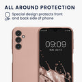 kwmobile Handyhülle für Samsung Galaxy A14 5G Hülle - weiche Silikon Case Schutzhülle Cover