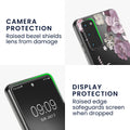 kwmobile Hülle kompatibel mit Samsung Galaxy S20 FE Handyhülle Silikon Case transparent Mit Glas Schutzfolie