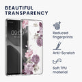 kwmobile Hülle kompatibel mit Samsung Galaxy S10 Handyhülle Silikon Case transparent Mit Glas Schutzfolie