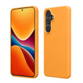 kwmobile Hülle kompatibel mit Samsung Galaxy S26 Plus Hülle - Silikon Handy Case - Handyhülle weiche Oberfläche - kabelloses Laden - Fruity Orange Fruity Orange  