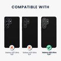 kwmobile Handyhülle für Samsung Galaxy S26 Ultra Hülle - Case Silikon - Kabelloses Laden - Schutzhülle Cover