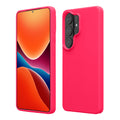 kwmobile Hülle kompatibel mit Samsung Galaxy S26 Ultra Hülle - Silikon Handy Case - Handyhülle weiche Oberfläche - kabelloses Laden - Neon Pink Neon Pink  