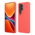 kwmobile Hülle kompatibel mit Samsung Galaxy S26 Ultra Hülle - Silikon Handy Case - Handyhülle weiche Oberfläche - kabelloses Laden - Neon Koralle Neon Koralle  