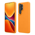 kwmobile Hülle kompatibel mit Samsung Galaxy S26 Ultra Hülle - Silikon Handy Case - Handyhülle weiche Oberfläche - kabelloses Laden - Fruity Orange Fruity Orange  