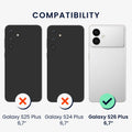6x Folie kristallklar für Samsung Galaxy S26 Plus