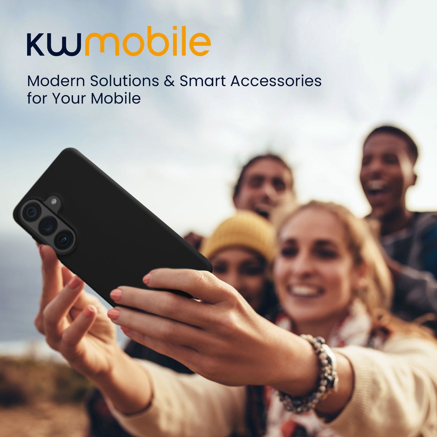 kwmobile Handyhülle für Samsung Galaxy S26 Plus Hülle - Kabelloses Laden - Schutzhülle Cover