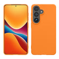 kwmobile Hülle kompatibel mit Samsung Galaxy S26 Plus Hülle - weiches TPU Silikon Case - Cover geeignet für kabelloses Laden - Fruity Orange Fruity Orange  