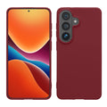 kwmobile Hülle kompatibel mit Samsung Galaxy S26 Plus Hülle - weiches TPU Silikon Case - Cover geeignet für kabelloses Laden - Bordeaux Violett Bordeaux Violett  