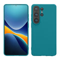kwmobile Hülle kompatibel mit Samsung Galaxy S26 Ultra Hülle - weiches TPU Silikon Case - Cover geeignet für kabelloses Laden - Petrol matt Petrol matt  