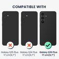 kwmobile Kunstleder Handyhülle kompatibel mit Samsung Galaxy S26 Plus Hülle - Brieftaschen Schutzhülle aus PU-Leder mit Displayschutz und RFID-Schutz