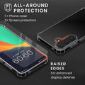 kwmobile Hülle kompatibel mit Samsung Galaxy S26 Case - Handyhülle mit 2x Glas Schutz Folie