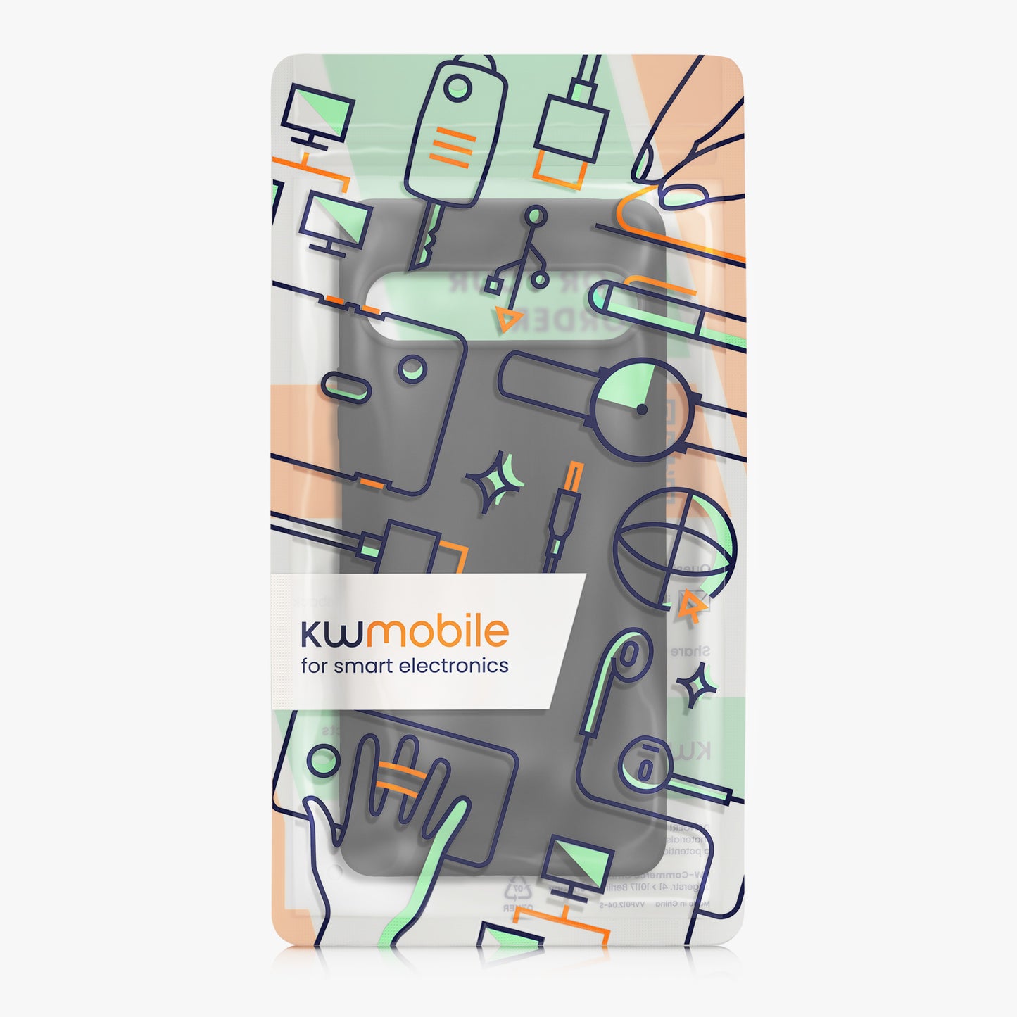 kwmobile Handyhülle für Sony Xperia 10 VII Hülle - Kabelloses Laden - Schutzhülle Cover