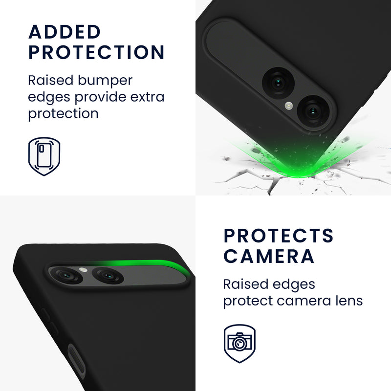 kwmobile Handyhülle für Sony Xperia 10 VII Hülle - Kabelloses Laden - Schutzhülle Cover