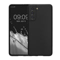 kwmobile Handyhülle für Samsung Galaxy S21 Hülle - weiches Handy Silikon Case - Schutzhülle Cover