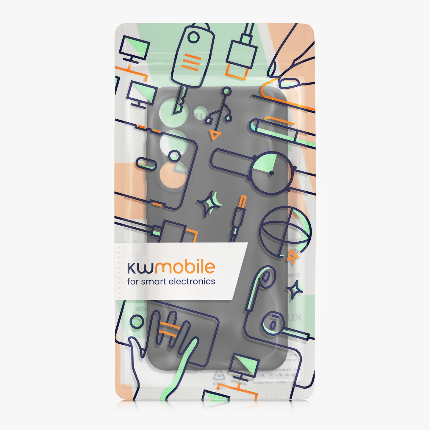kwmobile Handyhülle für Samsung Galaxy S23 Hülle - weiches Handy Silikon Case - Schutzhülle Cover