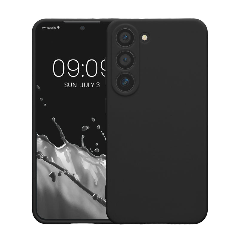 kwmobile Handyhülle für Samsung Galaxy S23 Hülle - weiches Handy Silikon Case - Schutzhülle Cover