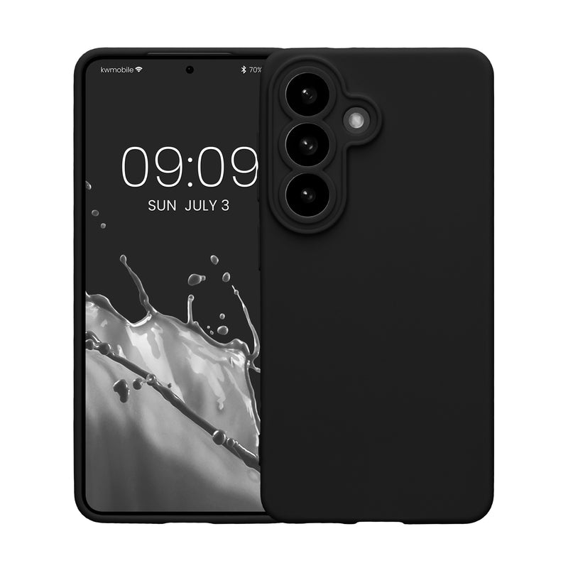 kwmobile Handyhülle für Samsung Galaxy S26 Hülle - weiches Handy Silikon Case - Schutzhülle Cover