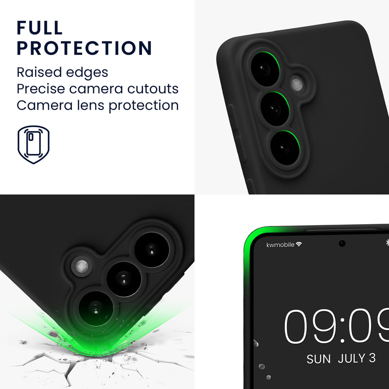 kwmobile Handyhülle für Samsung Galaxy S26 Hülle - weiches Handy Silikon Case - Schutzhülle Cover