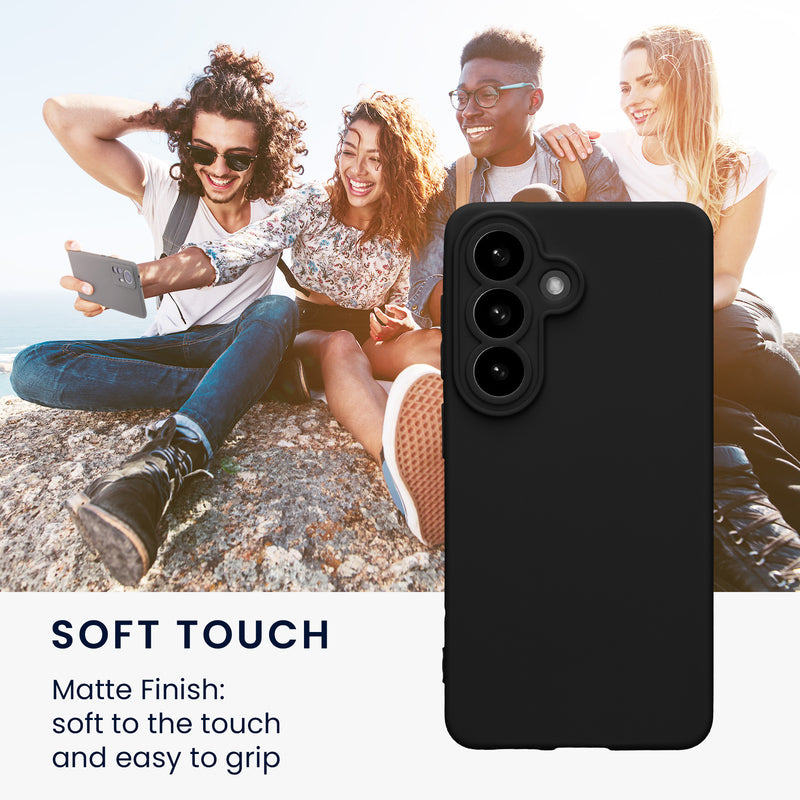 kwmobile Handyhülle für Samsung Galaxy S26 Hülle - weiches Handy Silikon Case - Schutzhülle Cover