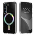 kwmobile Hülle kompatibel mit Samsung Galaxy S23 Handyhülle - Hard Case mit TPU Bumber - Schutzhülle kompatibel mit MagSafe - Kameraschutz - Transparent Transparent  [dsg01]