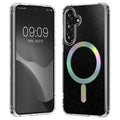kwmobile Hülle kompatibel mit Samsung Galaxy S25 Handyhülle Hard Case mit TPU Bumper Schutzhülle kompatibel mit MagSafe Kameraschutz