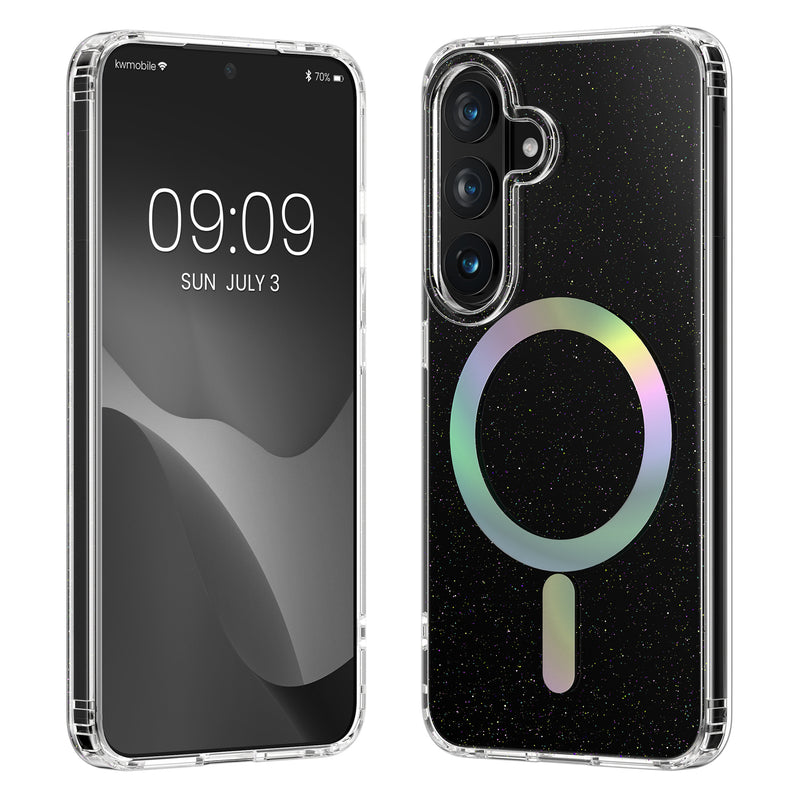 kwmobile Hülle kompatibel mit Samsung Galaxy S26 Handyhülle Hard Case mit TPU Bumper Schutzhülle kompatibel mit MagSafe Kameraschutz