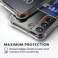 kwmobile Hülle mit Kartenfach kompatibel mit Samsung Galaxy S22 Soft Case Schutzhülle