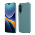 kwmobile Hülle kompatibel mit Samsung Galaxy A57 5G Hülle - Silikon Handy Case - Handyhülle weiche Oberfläche - kabelloses Laden - Arctic Night Arctic Night  