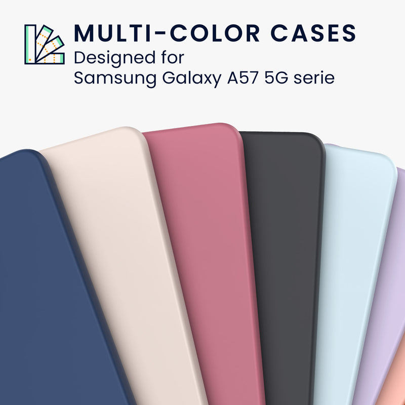 kwmobile Handyhülle für Samsung Galaxy A57 5G Hülle - Kabelloses Laden - Schutzhülle Cover