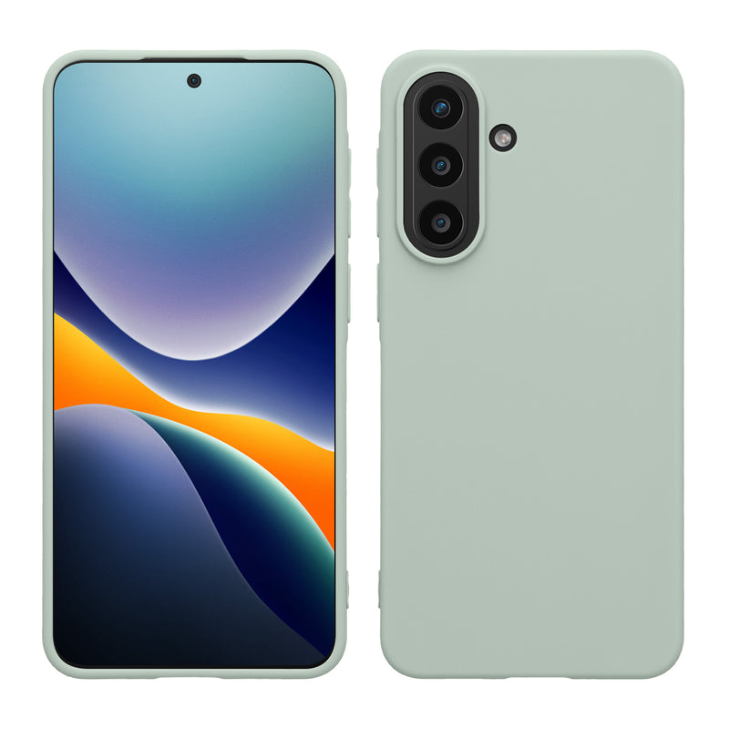 kwmobile Hülle kompatibel mit Samsung Galaxy A57 5G Hülle - weiches TPU Silikon Case - Cover geeignet für kabelloses Laden - Cool Mint Cool Mint  
