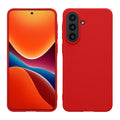 kwmobile Hülle kompatibel mit Samsung Galaxy A57 5G Hülle - weiches TPU Silikon Case - Cover geeignet für kabelloses Laden - Klassisch Rot Klassisch Rot  