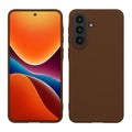kwmobile Hülle kompatibel mit Samsung Galaxy A57 5G Hülle - weiches TPU Silikon Case - Cover geeignet für kabelloses Laden - Chocolate Chocolate  