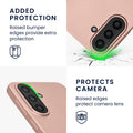 kwmobile Handyhülle für Samsung Galaxy A57 5G Hülle - Silikon Case schimmernd - Schutzhülle Cover