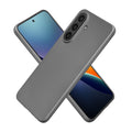 kwmobile Case kompatibel mit Samsung Galaxy A57 5G Hülle - Schutzhülle aus Silikon metallisch schimmernd - Handyhülle Metallic Grau Metallic Grau  