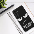 kwmobile Hülle kompatibel mit Samsung Galaxy A57 5G - Handyhülle Silikon Case - Don't touch my Phone