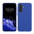 kwmobile Hülle kompatibel mit Samsung Galaxy A37 5G Hülle - weiches TPU Silikon Case - Cover geeignet für kabelloses Laden - Baltik Blau Baltik Blau  