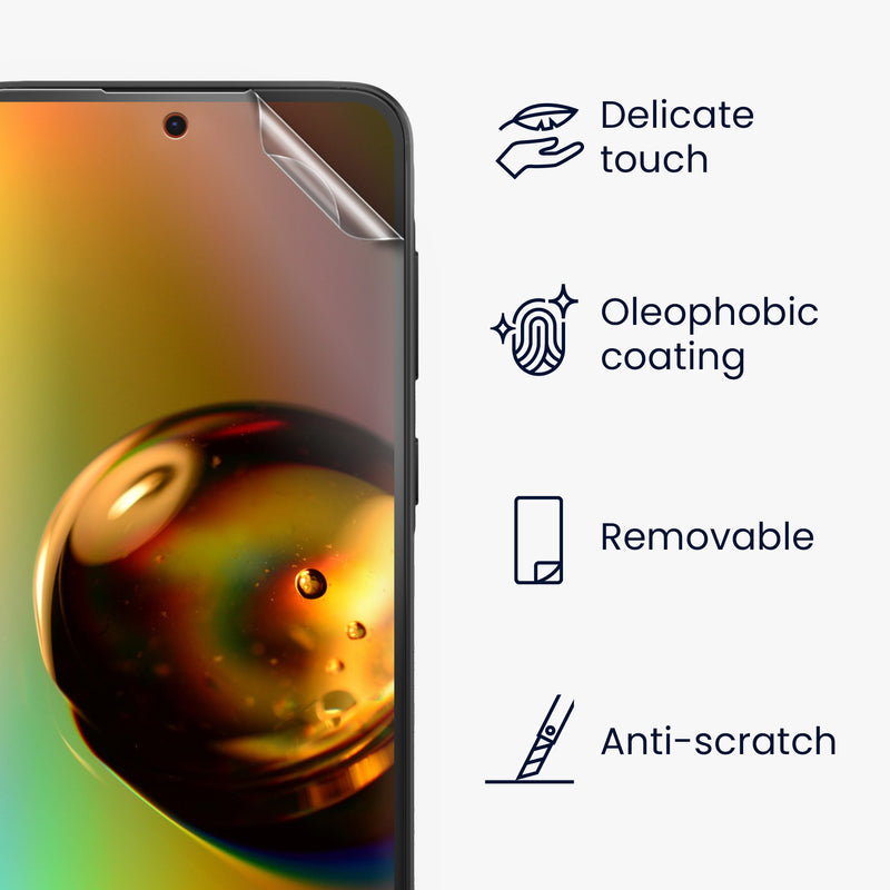 6x Folie kristallklar für Samsung Galaxy A37 5G