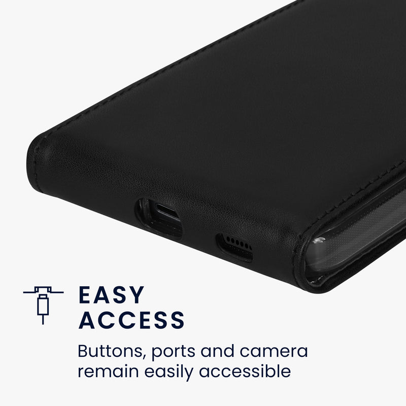 kwmobile Schutzhülle kompatibel mit Samsung Galaxy A37 5G - Flip Case Handyhülle