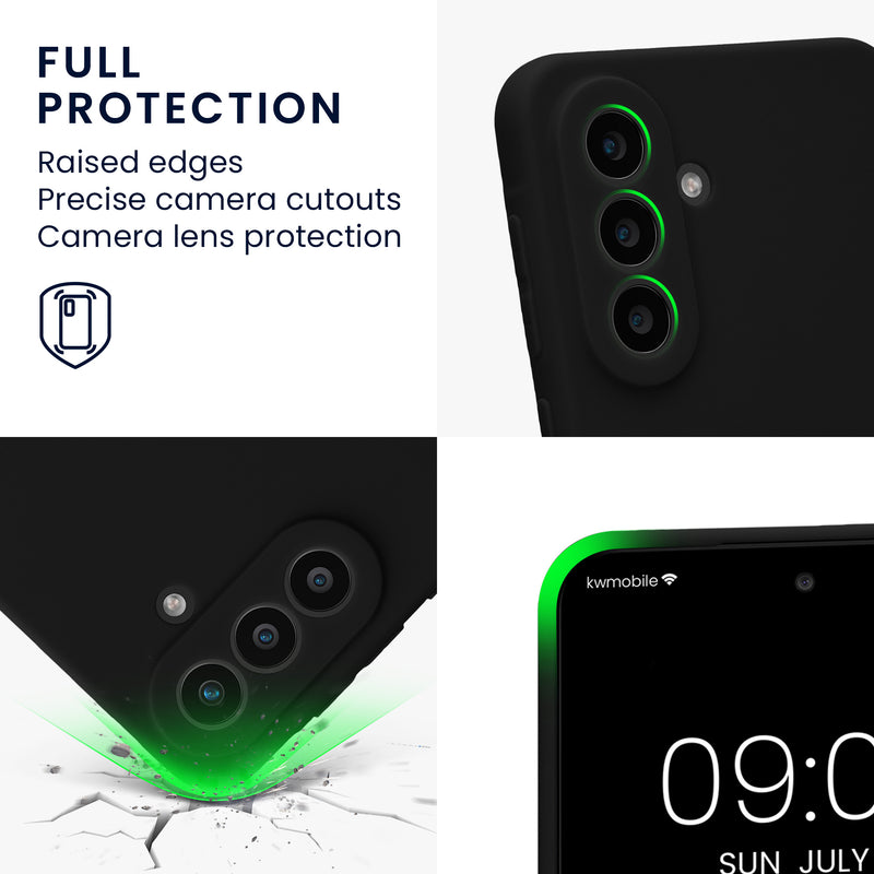 kwmobile Handyhülle für Samsung Galaxy A57 5G Hülle - weiches Handy Silikon Case - Schutzhülle Cover