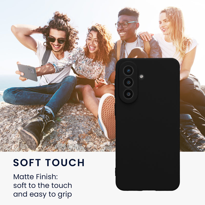 kwmobile Handyhülle für Samsung Galaxy A57 5G Hülle - weiches Handy Silikon Case - Schutzhülle Cover