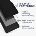 kwmobile Handyhülle für Motorola Moto G54 5G Hülle - Case Silikon - Kabelloses Laden - Schutzhülle Cover